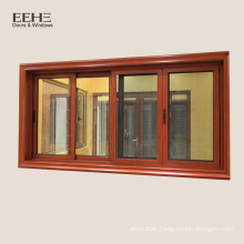 Tinted glass and glass  reception aluminium sliding window